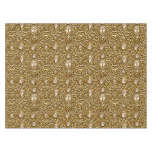 Barok stijl gepolijst goud bloemenpatroon tafelkleed (Voorkant (Horizontaal))