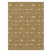 Barok stijl gepolijst goud bloemenpatroon tafelkleed (Voorkant)