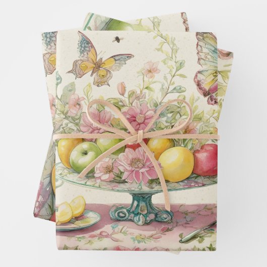 Barok Stilleven Inpakpapier Vel (In situ)