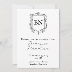 Barok Uitvaart met Foto Kaart