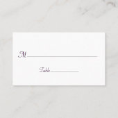 Barok Violet Plaque Special Occasion Plaatskaart Plaatskaartje (Achterkant)