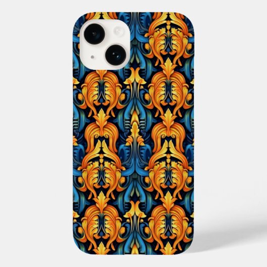 Barok vuur en ijs Case-Mate iPhone case (Achterkant)