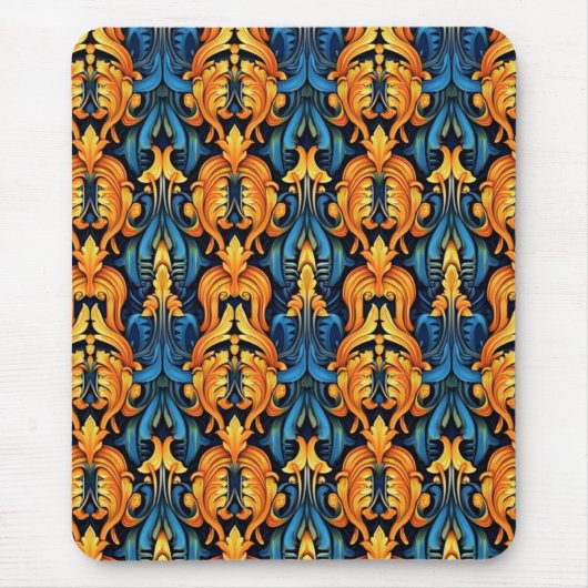 Barok vuur en ijs muismat (Voorkant)