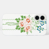 Barok Wallpaper Flower bouquet... Case-Mate iPhone Case (Achterkant (horizontaal))