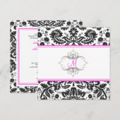 Barokaas, damp/hete roze uitvindingen kaart (Voorkant / Achterkant)