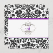 Barokaas damp/neon paarse uitvindingen kaart (Voorkant / Achterkant)