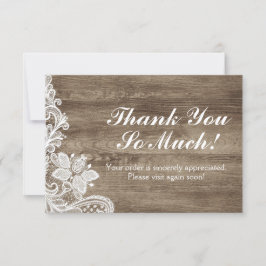  barokaas met bijtende barnhout Dank u wel Aankondiging