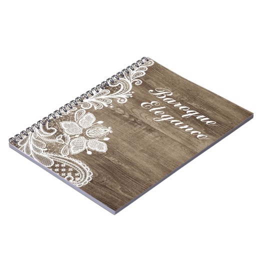  barokaas op bijtende elastische schout notitieboek (Linkerzijde)