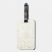 Barokballon met klok bagagelabel (Achterkant verticaal)