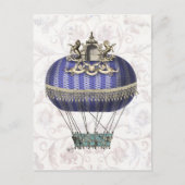 Barokballon met tempel briefkaart (Voorkant)