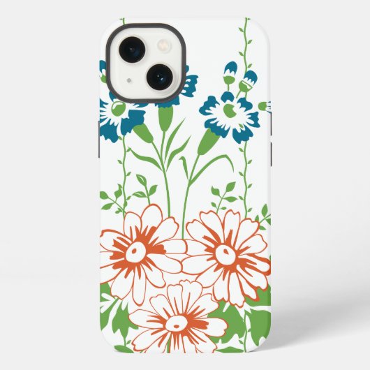 Barokbehang Bloemboeket iPhone Hoesje (Achterkant)