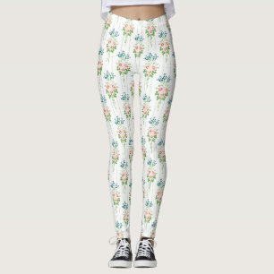 Barokbehang Bloemboeket Leggings