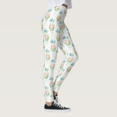 Barokbehang Bloemboeket Leggings (Rechts)