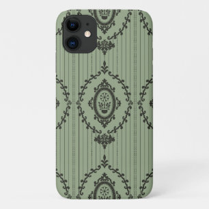 Barokbehang in het groen Case-Mate iPhone case