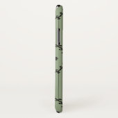 Barokbehang in het groen Case-Mate iPhone case (Achterkant / rechts)