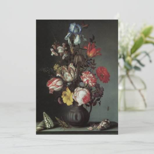  Barokbloemen van Balthasar van der Ast (Staand voorkant)