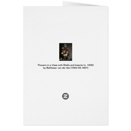  Barokbloemen van Balthasar van der Ast (Achterkant)