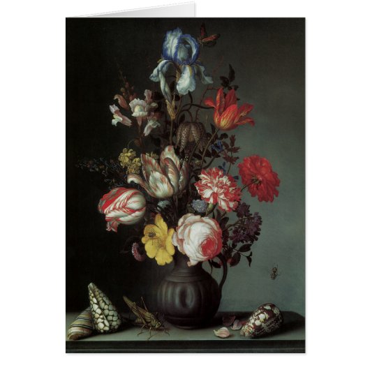  Barokbloemen van Balthasar van der Ast (Voorkant)