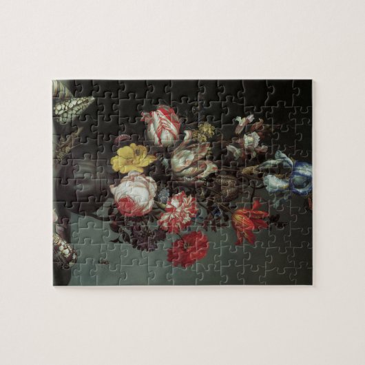  Barokbloemen van Balthasar van der Ast Legpuzzel (Horizontaal)