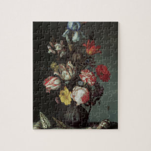 Barokbloemen van Balthasar van der Ast Legpuzzel