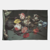 Barokbloemen van Balthasar van der Ast Theedoek (Horizontaal)