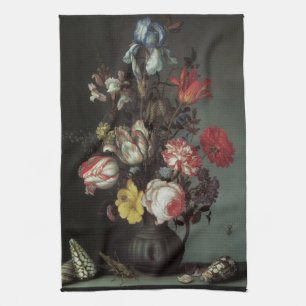 Barokbloemen van Balthasar van der Ast Theedoek