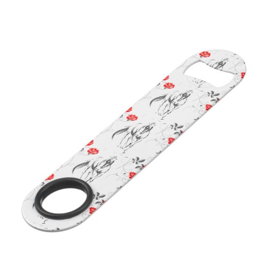 Barokeshorsflesopening Speed Flessenopener (Achterkant Gekanteld)