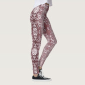 barokflorpatroon leggings (Rechts)