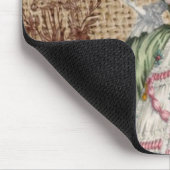 barokfrans burlap Marie Antoinette Muismat (Hoek)