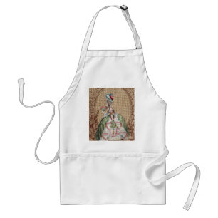 barokfrans burlap Marie Antoinette Standaard Schort