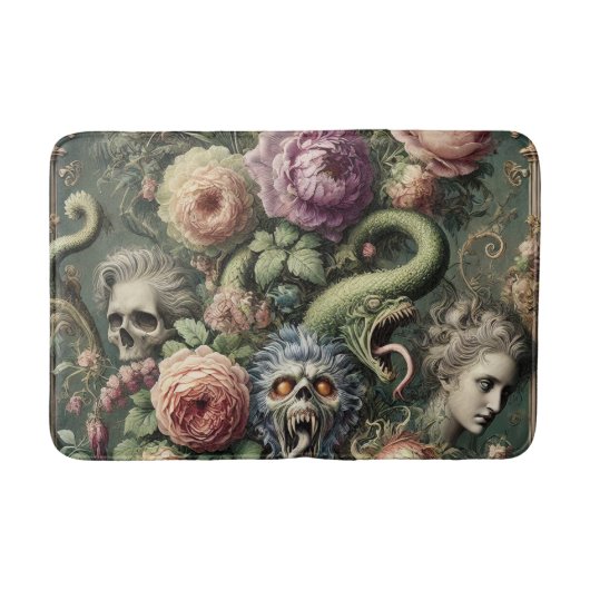 Barokgrenzen - Gotisch Victoriaans Badmat (Voorkant)