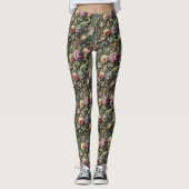 Barokgrenzen - Gotisch Victoriaans Leggings (Voorkant)