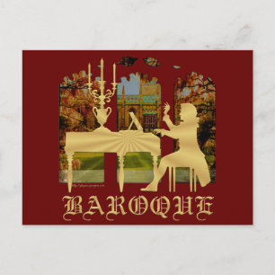 Barokharpsichord Briefkaart