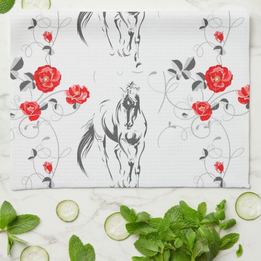 BarokHorse Kitchen Towel Theedoek (Gevouwen)