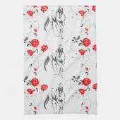 BarokHorse Kitchen Towel Theedoek (Verticaal)