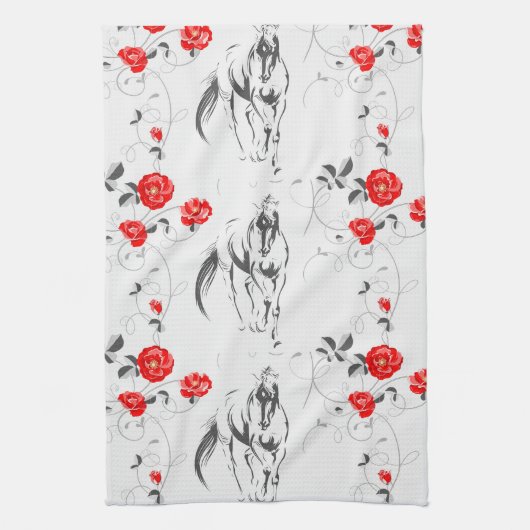 BarokHorse Kitchen Towel Theedoek (Verticaal)