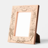 Barokische Rococo-grens met hart Gegraveerde Lijstjes (Links)