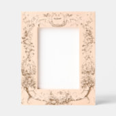 Barokische Rococo-grens met hart Gegraveerde Lijstjes (Voorkant)