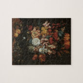  barokje, floral, nog steeds in bloei legpuzzel (Horizontaal)