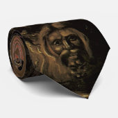  barokje, floral, nog steeds in bloei stropdas (Opgerold)