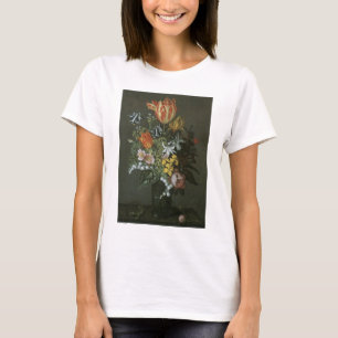 barokje, floral, nog steeds in bloei t-shirt