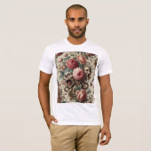 Barokke Aberratie – Gotische Draagbare Kunst T-shirt (Voorkant volledig)