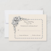 Barokke Beauty-responskaarten Kaart (Voorkant)