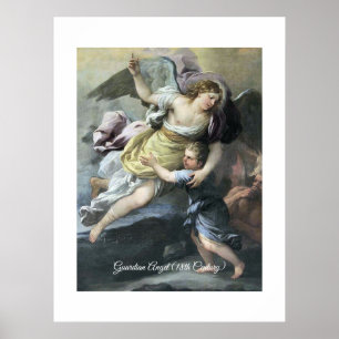 Barokke Beschermengel Poster