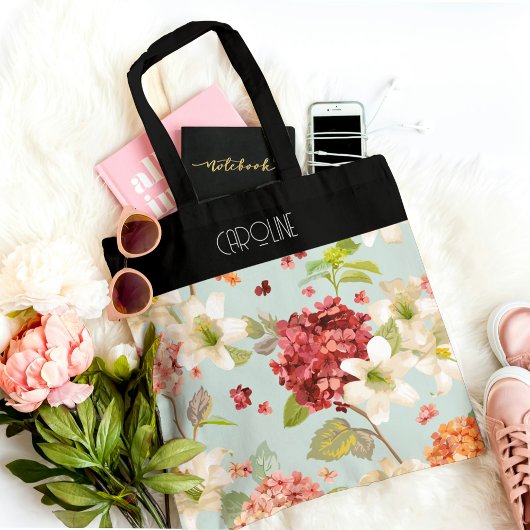 Barokke Bloemen Grace Trendy Stijl Tote Bag