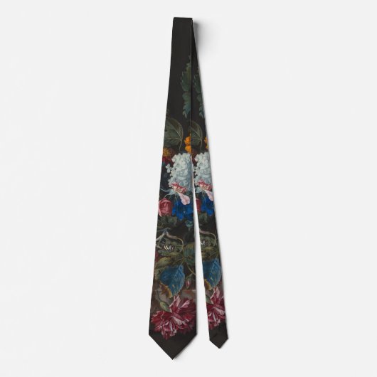 Barokke  Bloemenarrangement in Vaas Stropdas (Voorkant)