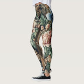 Barokke bloemenelegantie Leggings (Links)
