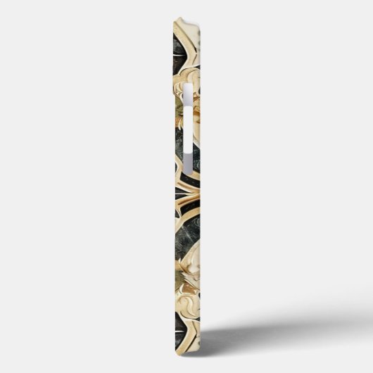 Barokke bloemenharmonie Case-Mate iPhone case (Achterkant / Links)