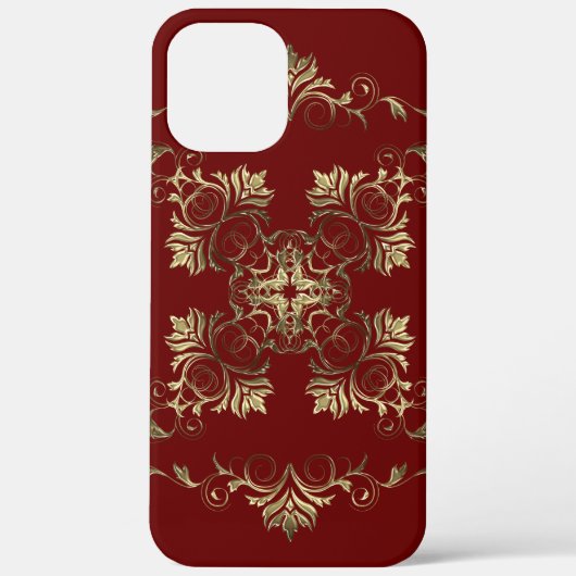 Barokke bloemstijl . Case-Mate iPhone-hoesje iPhone Case (Achterkant)
