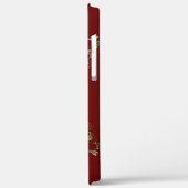 Barokke bloemstijl . Case-Mate iPhone-hoesje iPhone Case (Achterkant / Links)